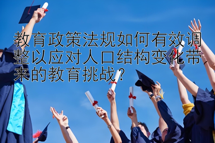 教育政策法规如何有效调整以应对人口结构变化带来的教育挑战？