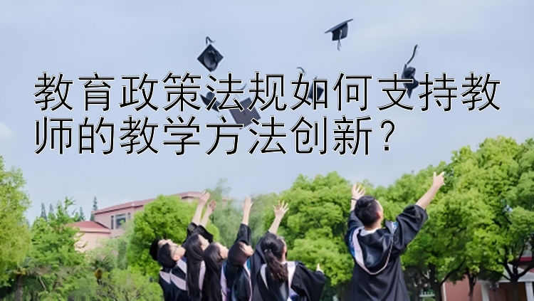 教育政策法规如何支持教师的教学方法创新？