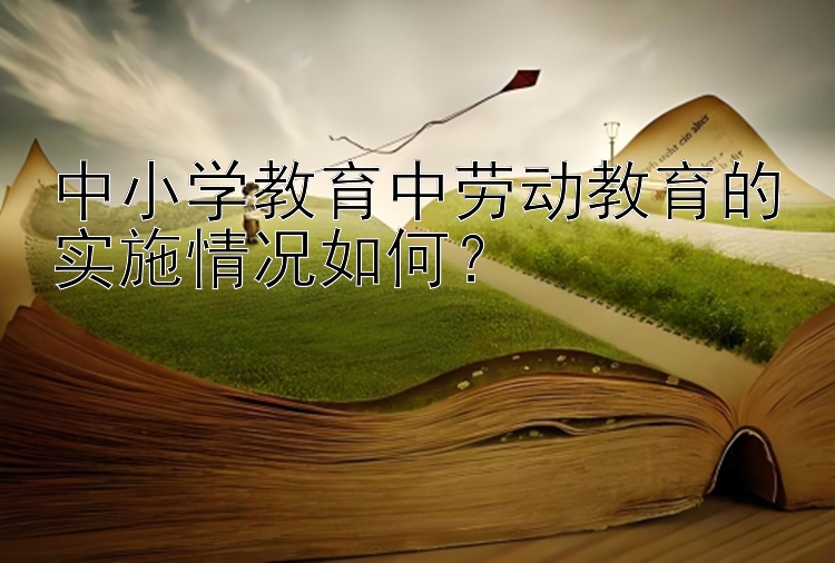 中小学教育中劳动教育的实施情况如何？